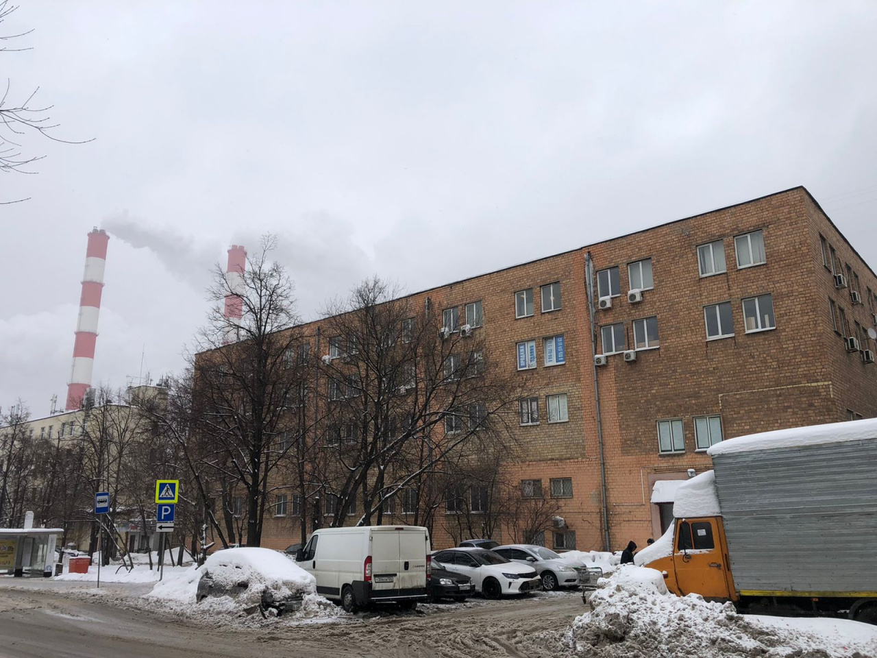фасад дома, здание по адресу г Москва, ул Монтажная, д 7 стр 1